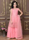 Pink Colour ALKA VOL 32 Aaradhna New Latest Designer Kids Wedding Wear Georgette Salwar Suit Collection 239